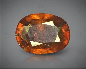 Natural Hessonite Garnet (Gomed) Certified  6.74 Cts ( 1229 )